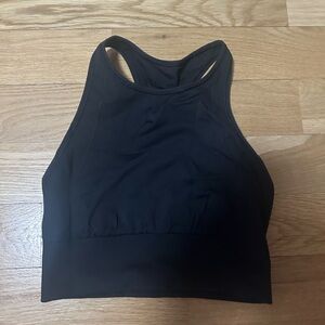 Lulu Lemon black training bra - size 6